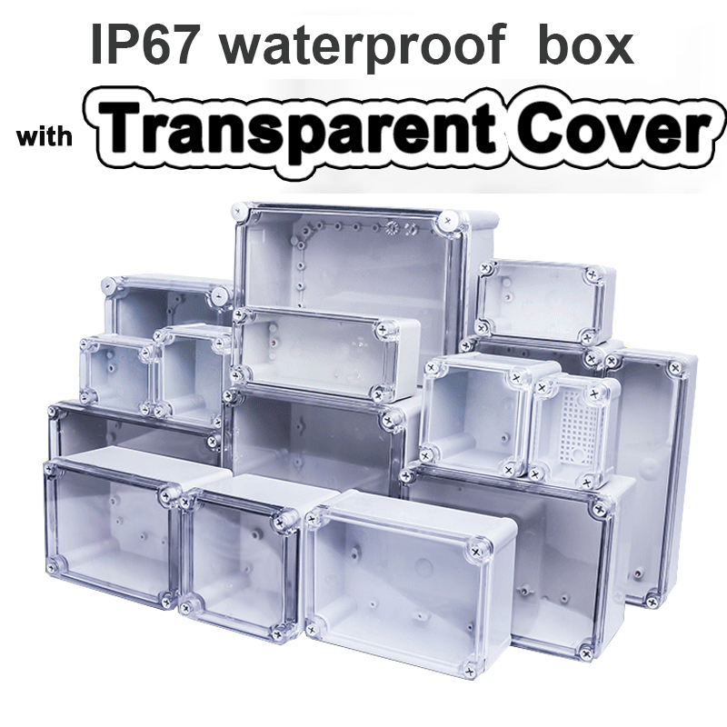 Outdoor Furniture Outlet - F-type transparent waterproof box Outdoor monitoring