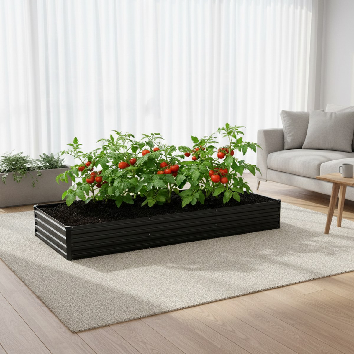 Galvanized Raised Garden Bed 1 - Planter Raised Metal ulasan dan harga