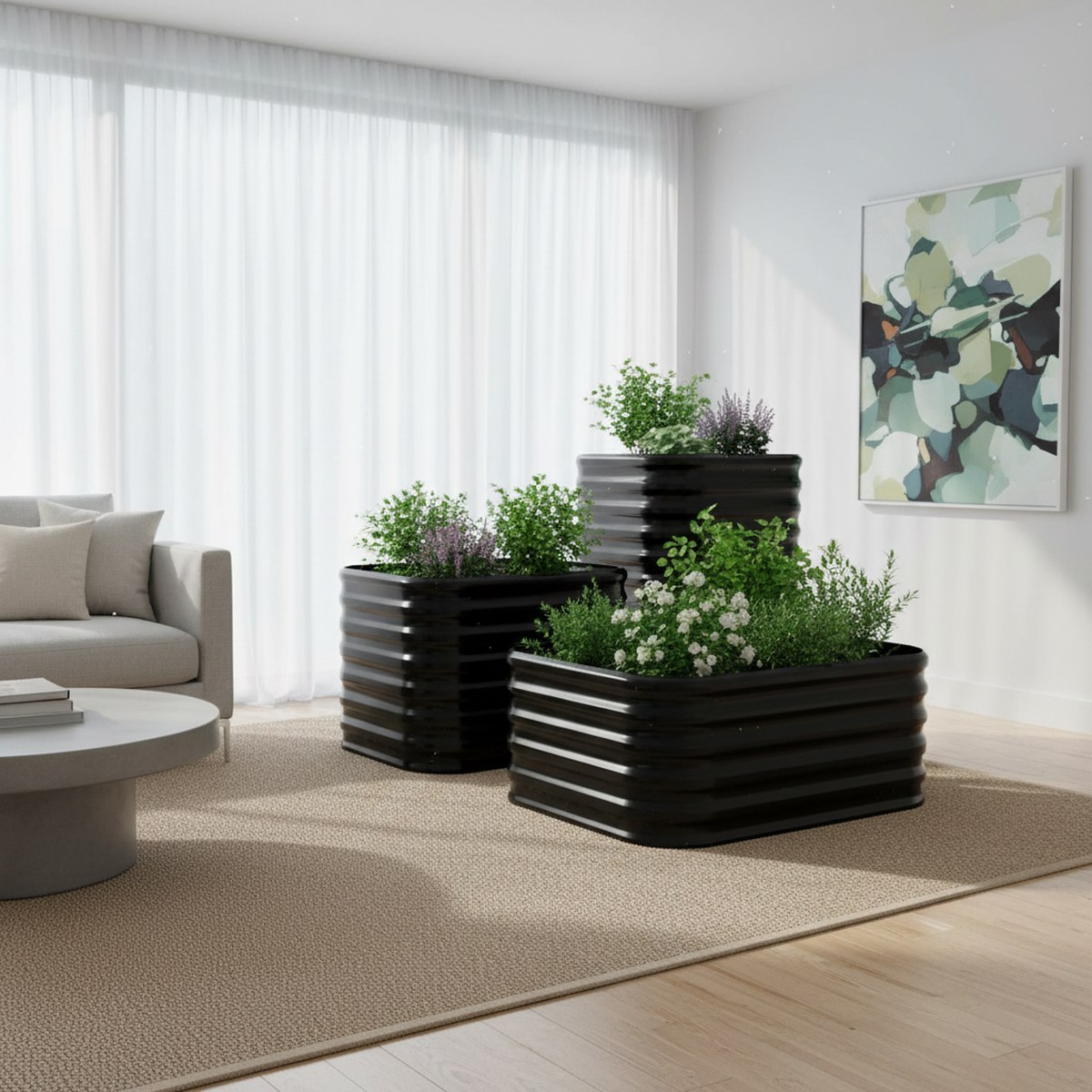 Galvanized Raised Garden Bed 1 - Planter Raised Metal ulasan dan harga