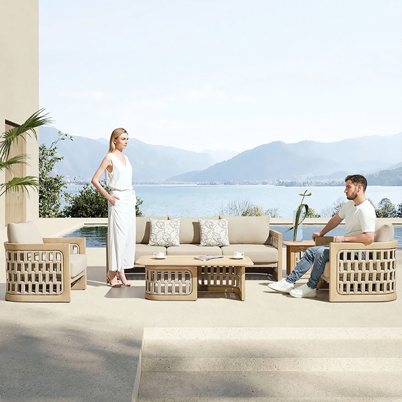 #Nordic Outdoor Solid Teak Woo - Outdoor Furniture Teak Wood ulasan dan harga