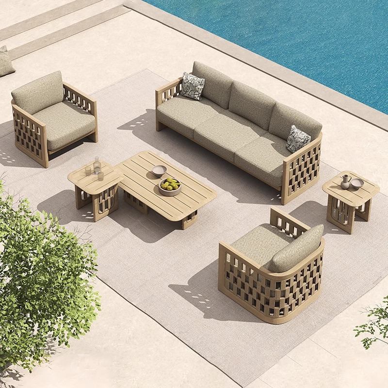 #Nordic Outdoor Solid Teak Woo - Outdoor Furniture Teak Wood ulasan dan harga