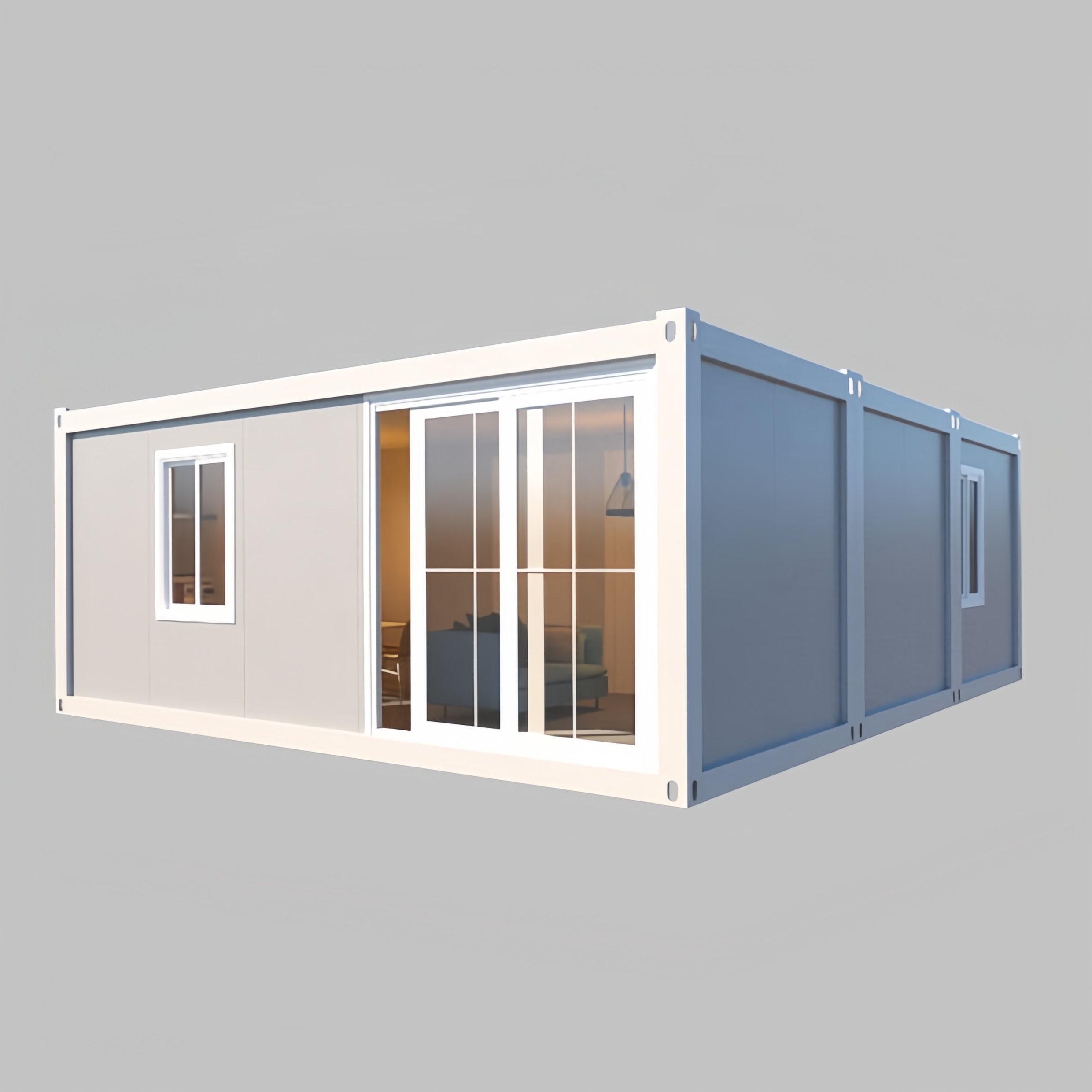 30FT Movable Modular Cabin Por - Outdoor Furniture Metal ulasan dan harga