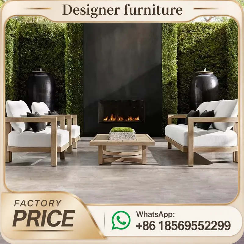 Teak Wood Sofa Set Waterproof  - Outdoor Furniture Teak Wood ulasan dan harga