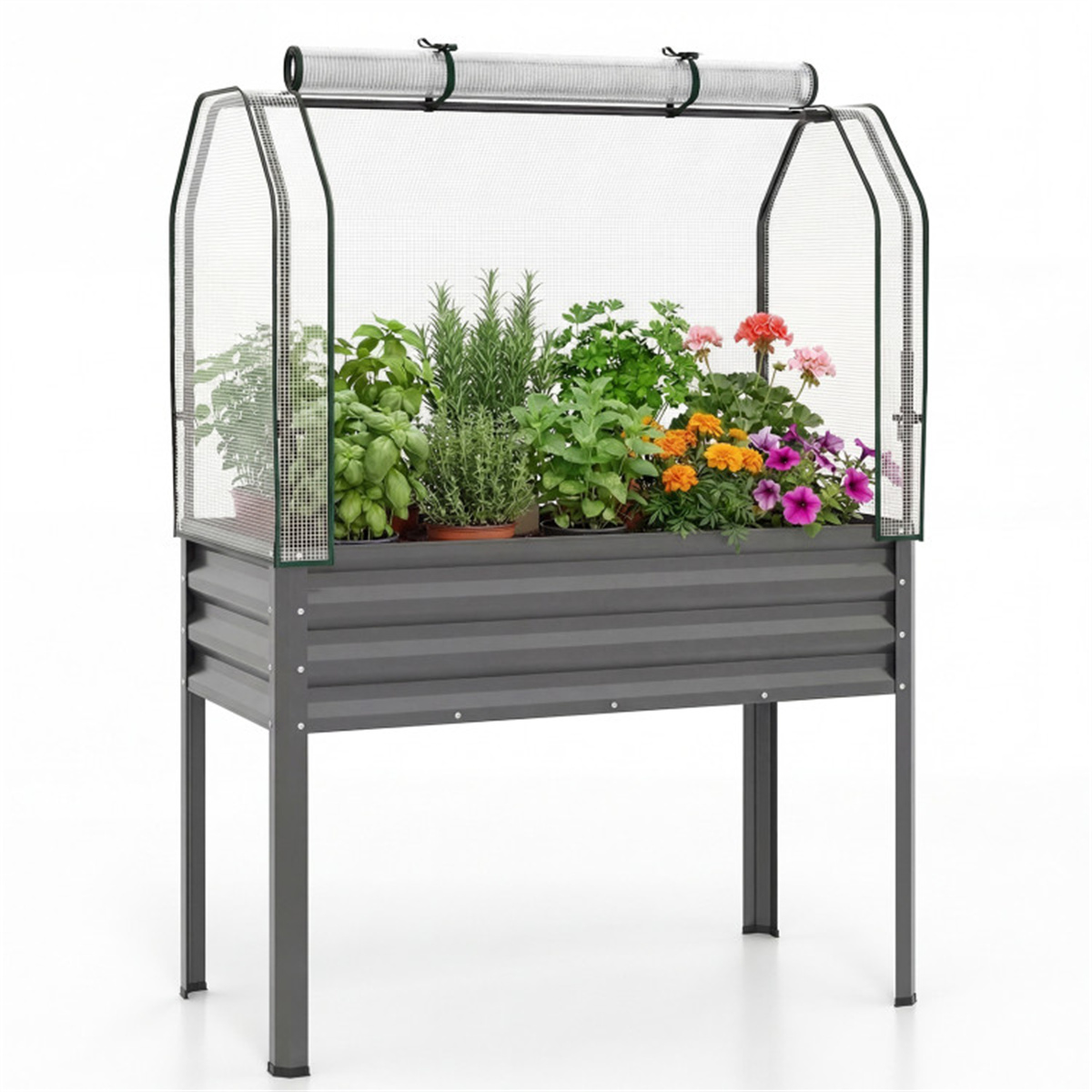 3-in-1 Metal Raised Garden Bed - Planter Raised Metal ulasan dan harga