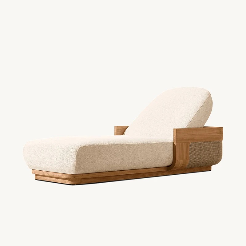 Sun Beach Lounge Chair & Daybe - Outdoor Furniture Teak Wood ulasan dan harga