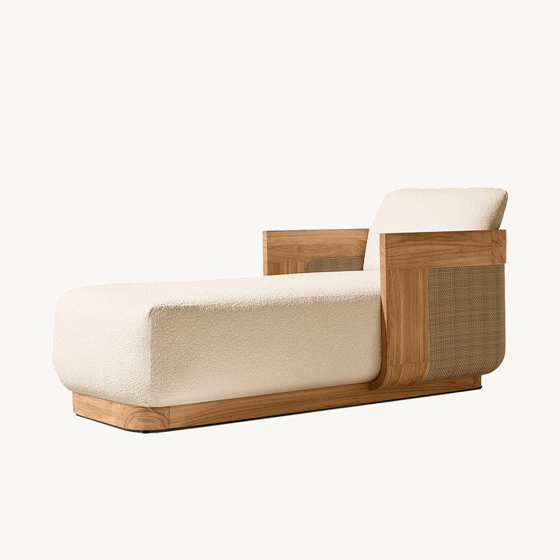 Sun Beach Lounge Chair & Daybe - Outdoor Furniture Teak Wood ulasan dan harga