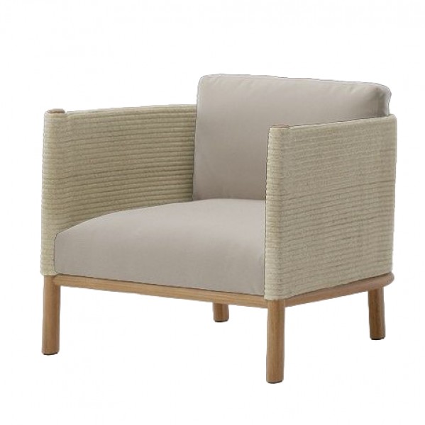 Teak Wood Frame Rope Weaving Q - Outdoor Furniture Teak Wood ulasan dan harga