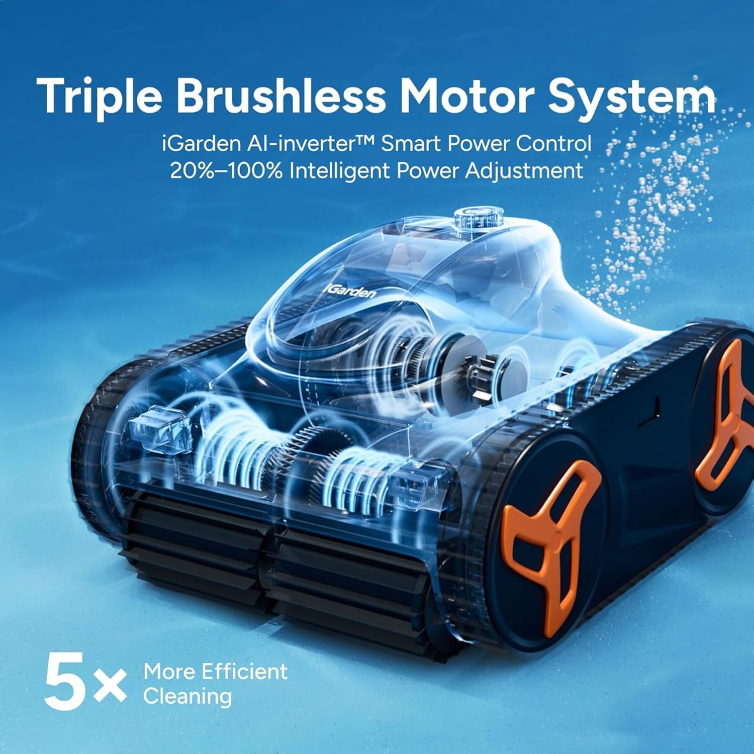 Robotic Pool Cleaner KN Series - Outdoor Furniture Metal ulasan dan harga