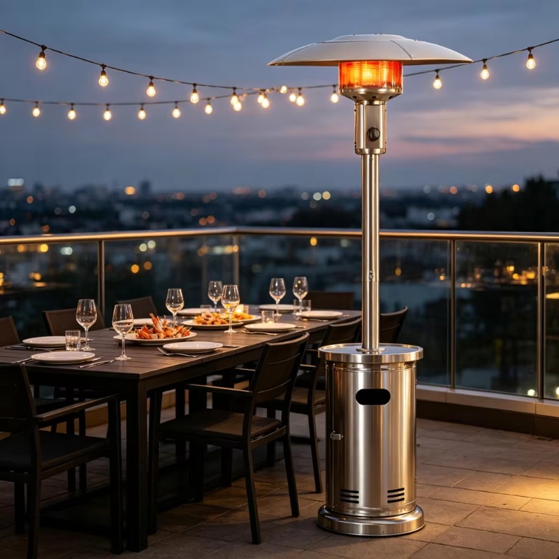 Airo Fast Heating Umbrella Gas - Patio Heater Standing ulasan dan harga