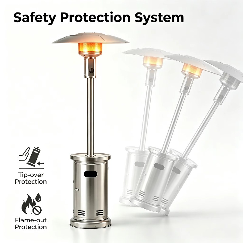 Airo Fast Heating Umbrella Gas - Patio Heater Standing ulasan dan harga