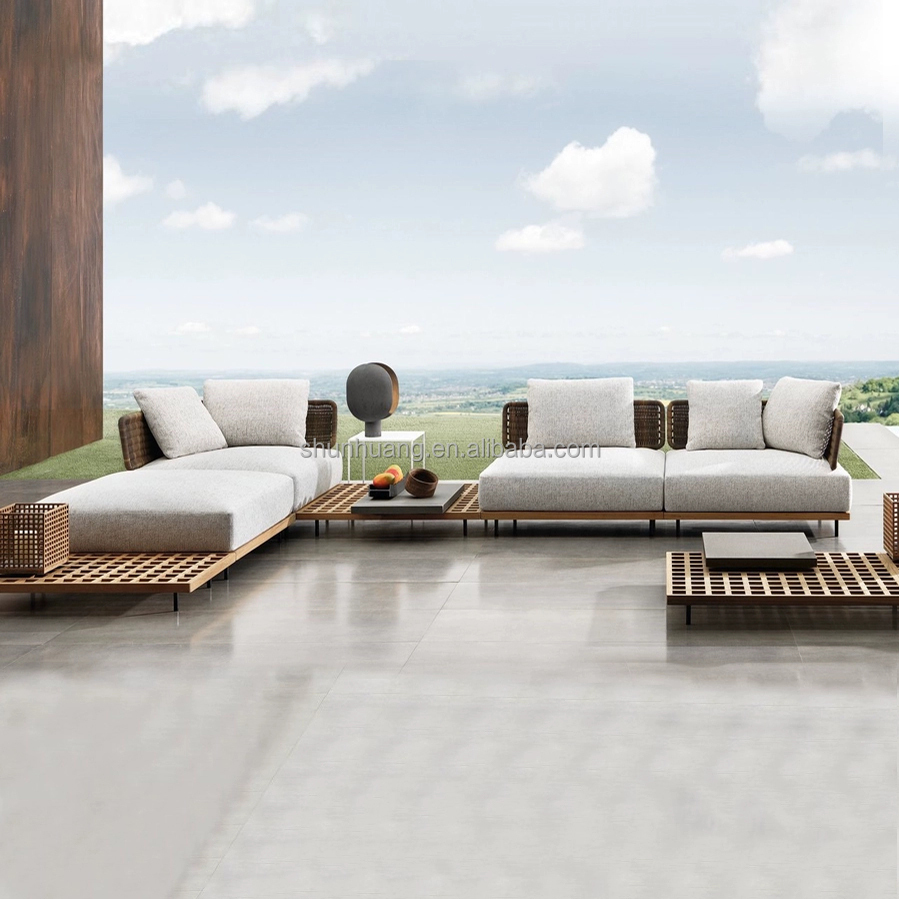 Modern Garden Sofa Set Outdoor - Outdoor Furniture Teak Wood ulasan dan harga