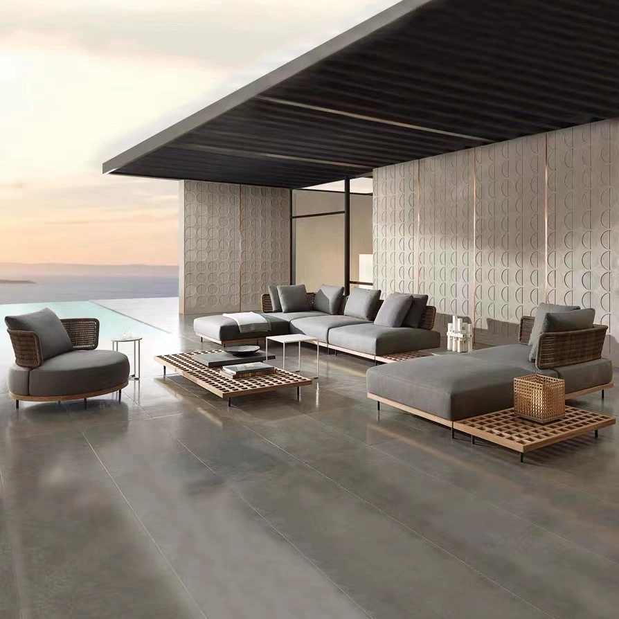 Modern Garden Sofa Set Outdoor - Outdoor Furniture Teak Wood ulasan dan harga