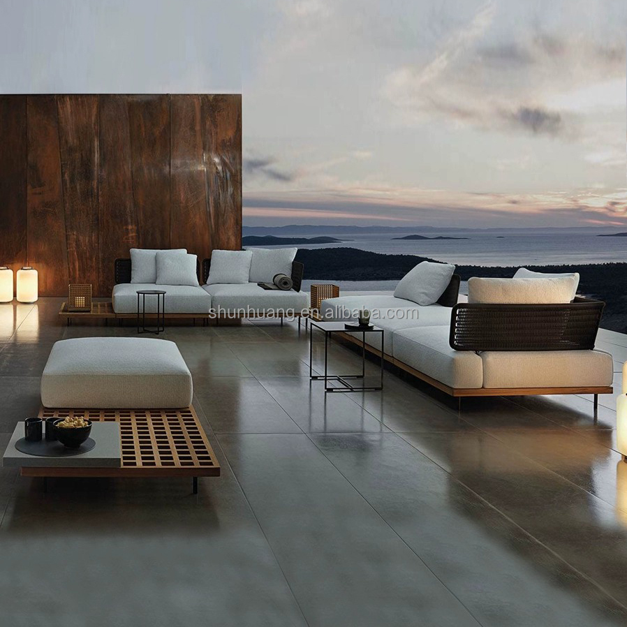 Modern Garden Sofa Set Outdoor - Outdoor Furniture Teak Wood ulasan dan harga
