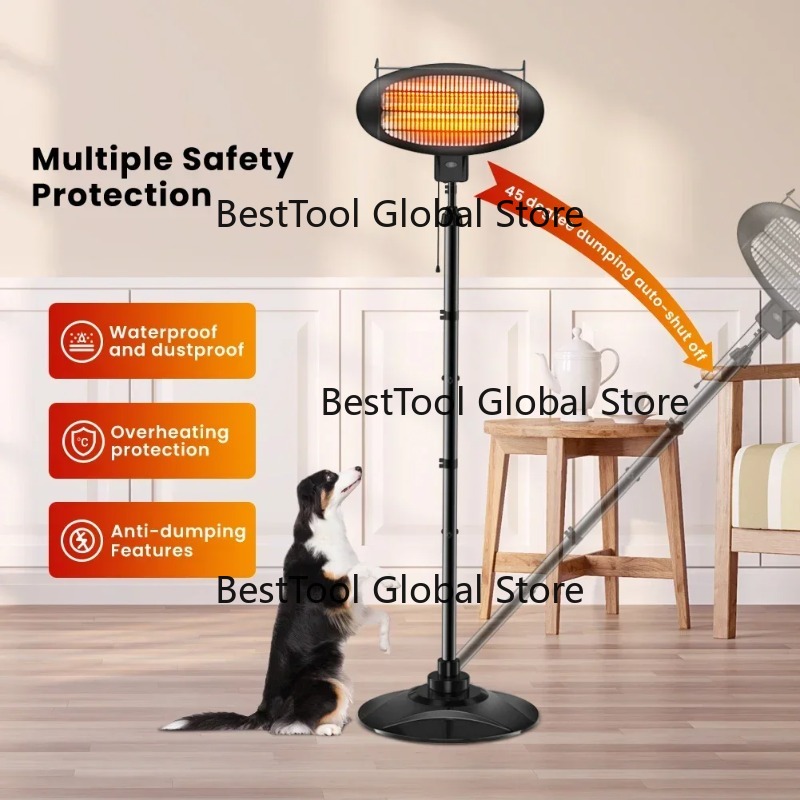 Waterproof Outdoor Electric Pa - Patio Heater Standing ulasan dan harga