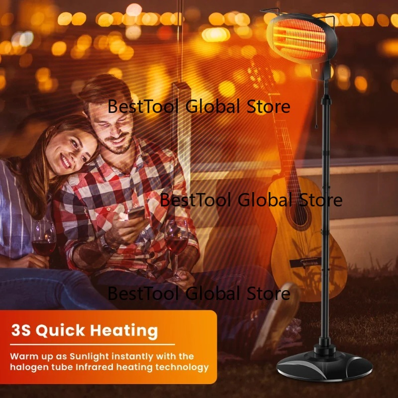 Waterproof Outdoor Electric Pa - Patio Heater Standing ulasan dan harga