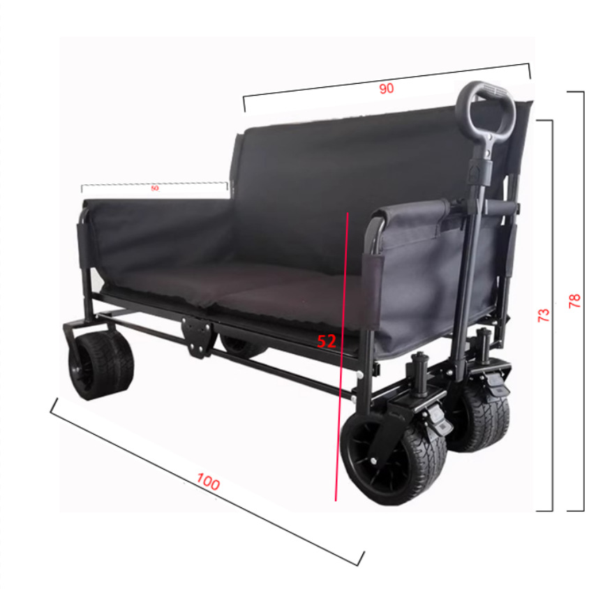 JXFT Multifunctional Four-Whee - Outdoor Furniture Metal ulasan dan harga
