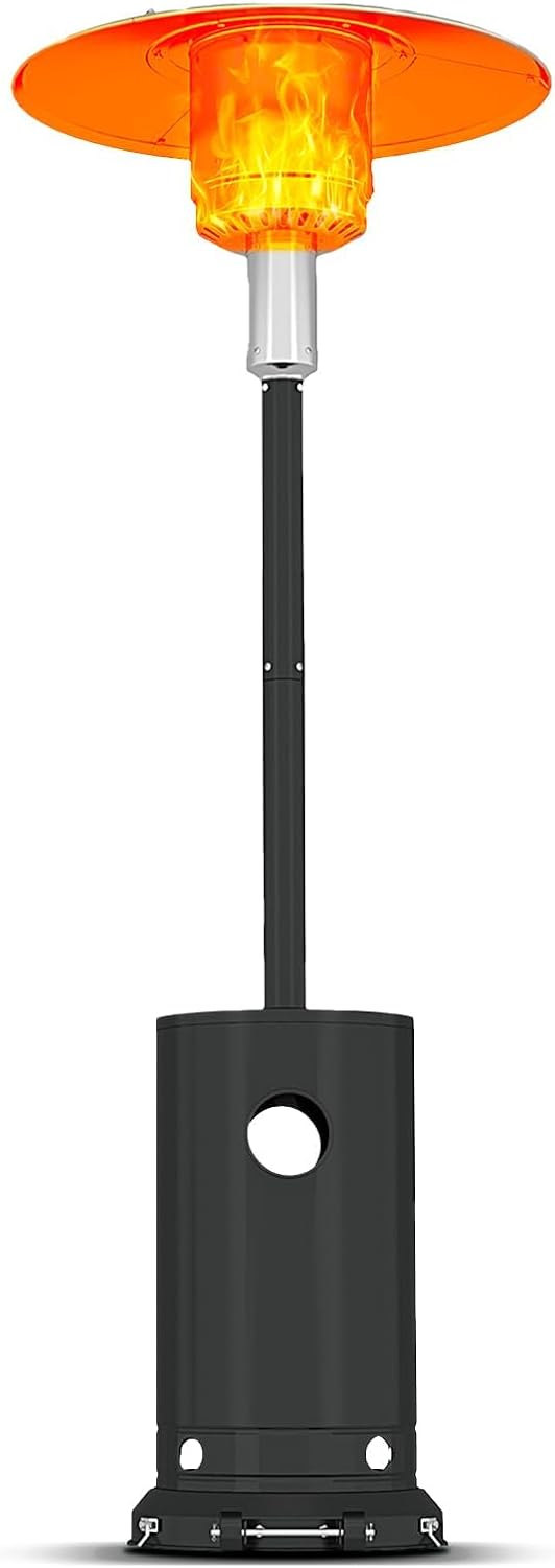 48,000 BTU Outdoor Heat Lamp - - Patio Heater Standing ulasan dan harga