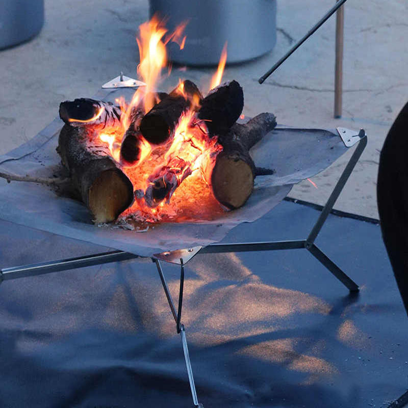 Foldable Fire Pit Grill Bonfir - Patio Heater Standing ulasan dan harga