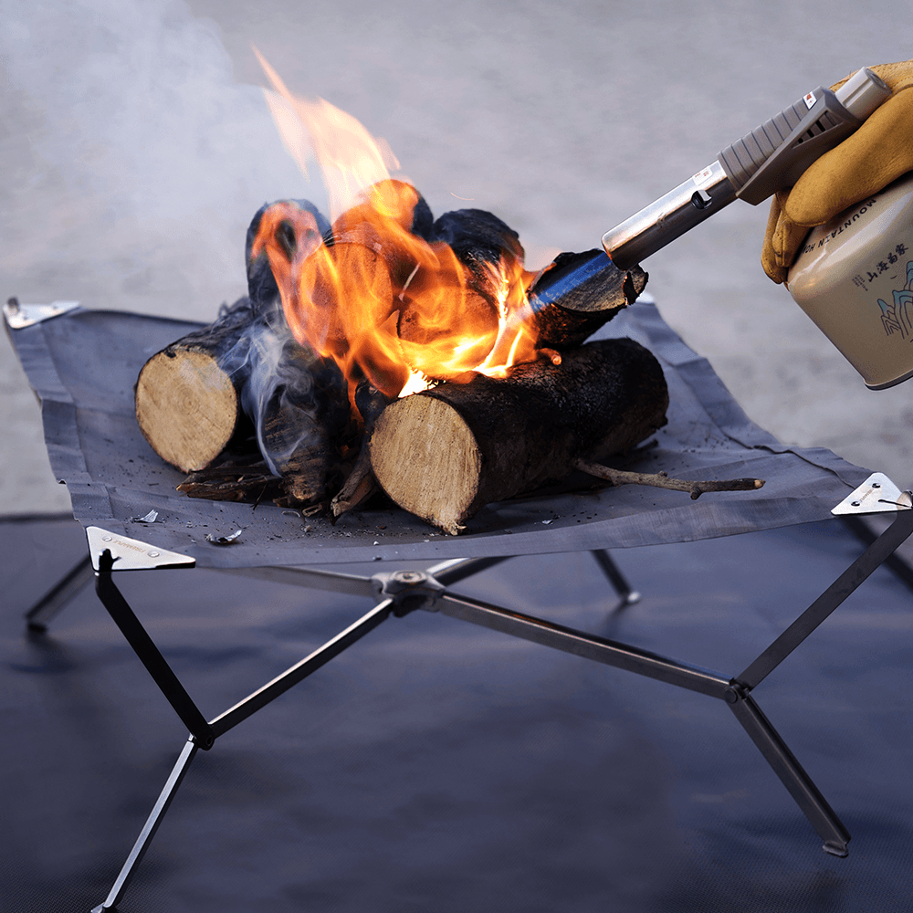Foldable Fire Pit Grill Bonfir - Patio Heater Standing ulasan dan harga
