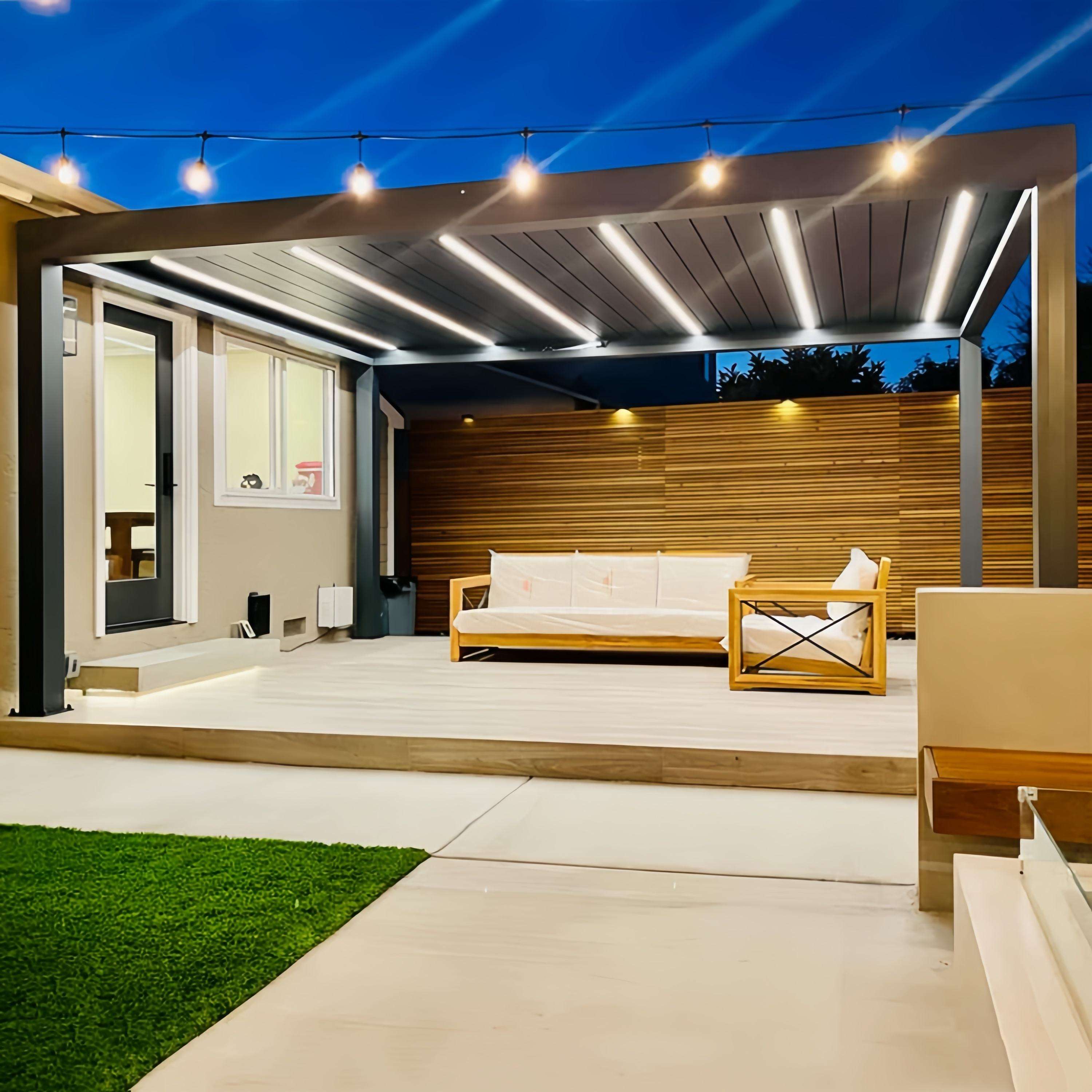 Affordable Backyard Rectangula - Outdoor Furniture Metal ulasan dan harga