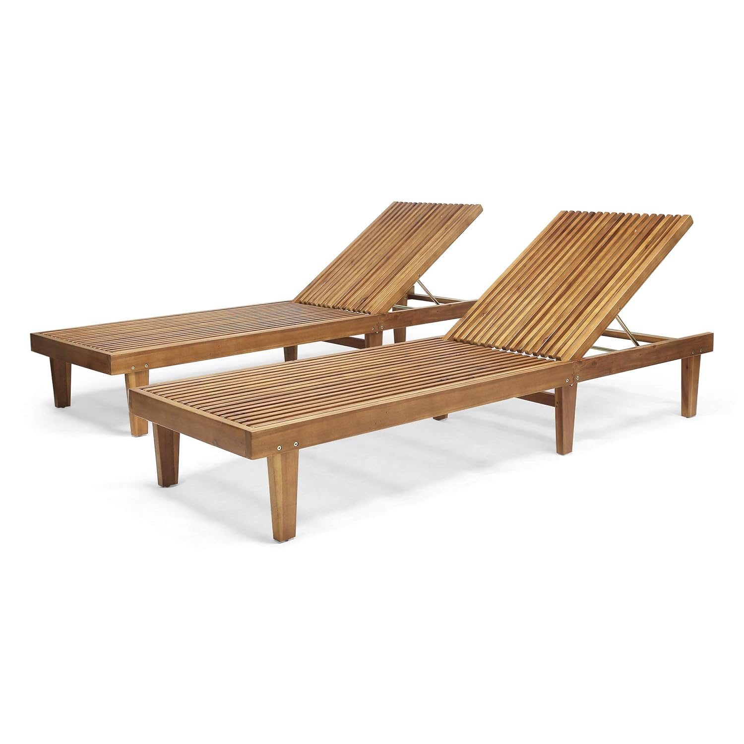 Outdoor Wooden Chaise Lounge S - Outdoor Furniture Teak Wood ulasan dan harga