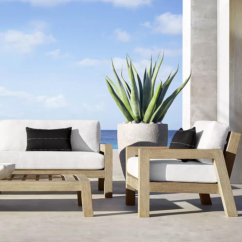 Luxury Waterproof Modern Garde - Outdoor Furniture Teak Wood ulasan dan harga