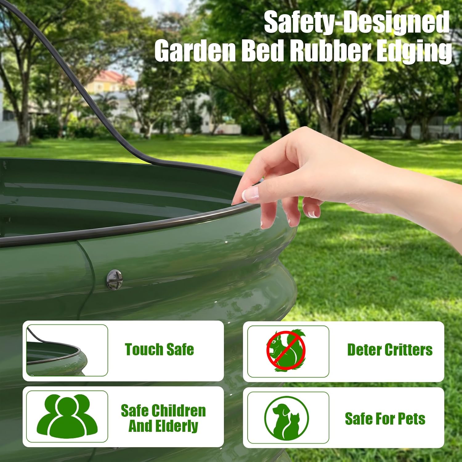 Galvanized Raised Garden Bed O - Planter Raised Metal ulasan dan harga