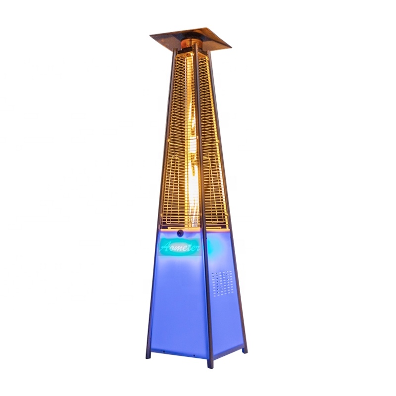 Pyramid-shaped LED Glass Tube  - Patio Heater Standing ulasan dan harga