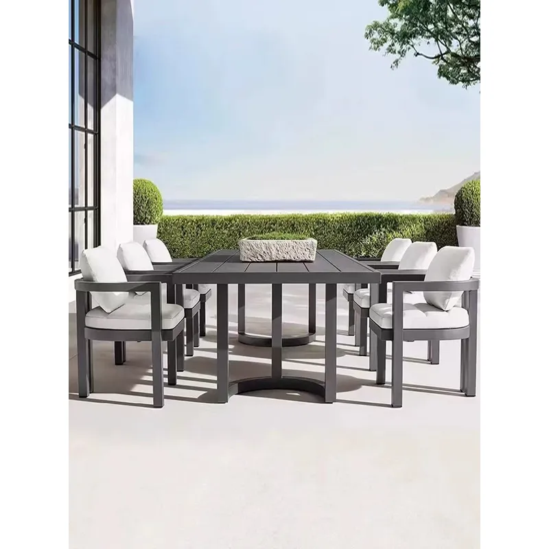 Nordic Outdoor Teak Wood Dinin - Outdoor Furniture Teak Wood ulasan dan harga