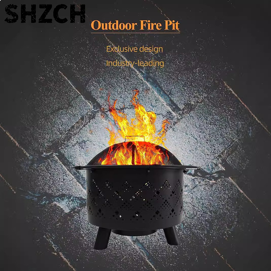 Outdoor Charcoal Brazier Heati - Outdoor Furniture Metal ulasan dan harga