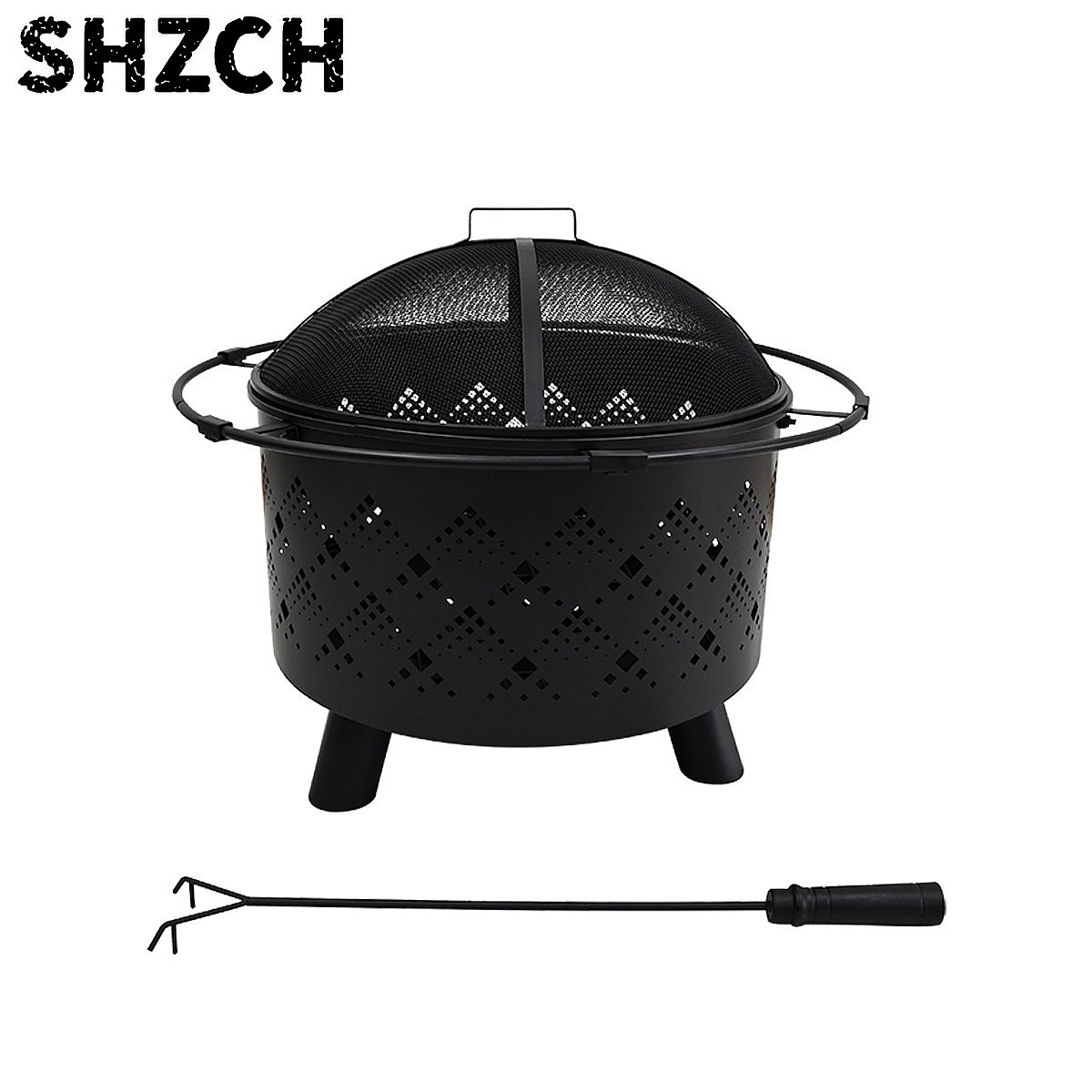 Outdoor Charcoal Brazier Heati - Outdoor Furniture Metal ulasan dan harga