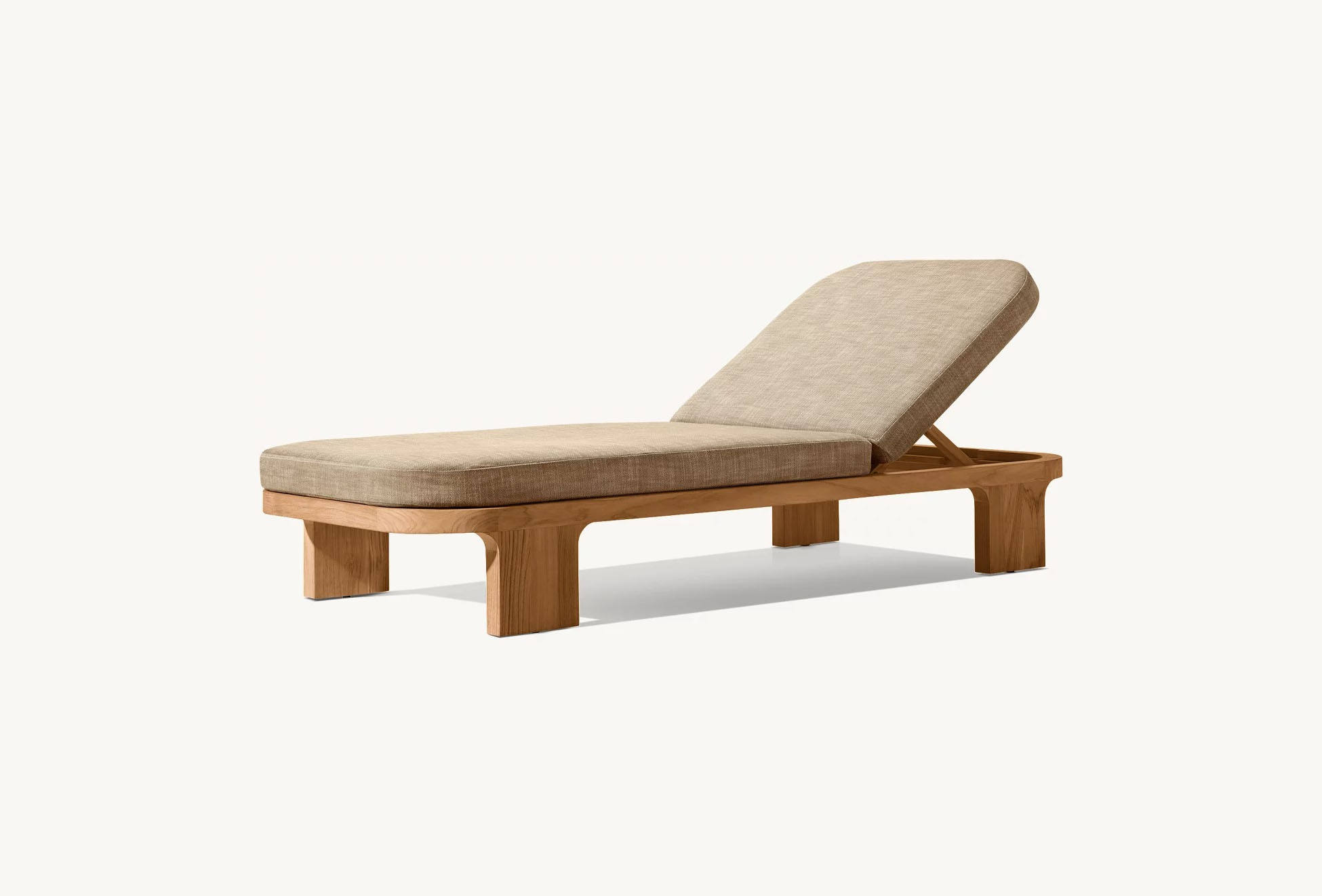 Custom Teak Wood Patio Lounger - Outdoor Furniture Teak Wood ulasan dan harga