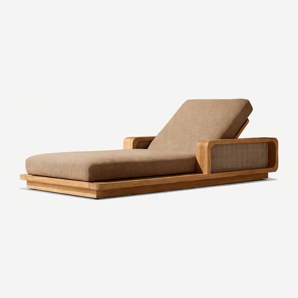 Outdoor Lounger Chair Hotel Ou - Outdoor Furniture Teak Wood ulasan dan harga