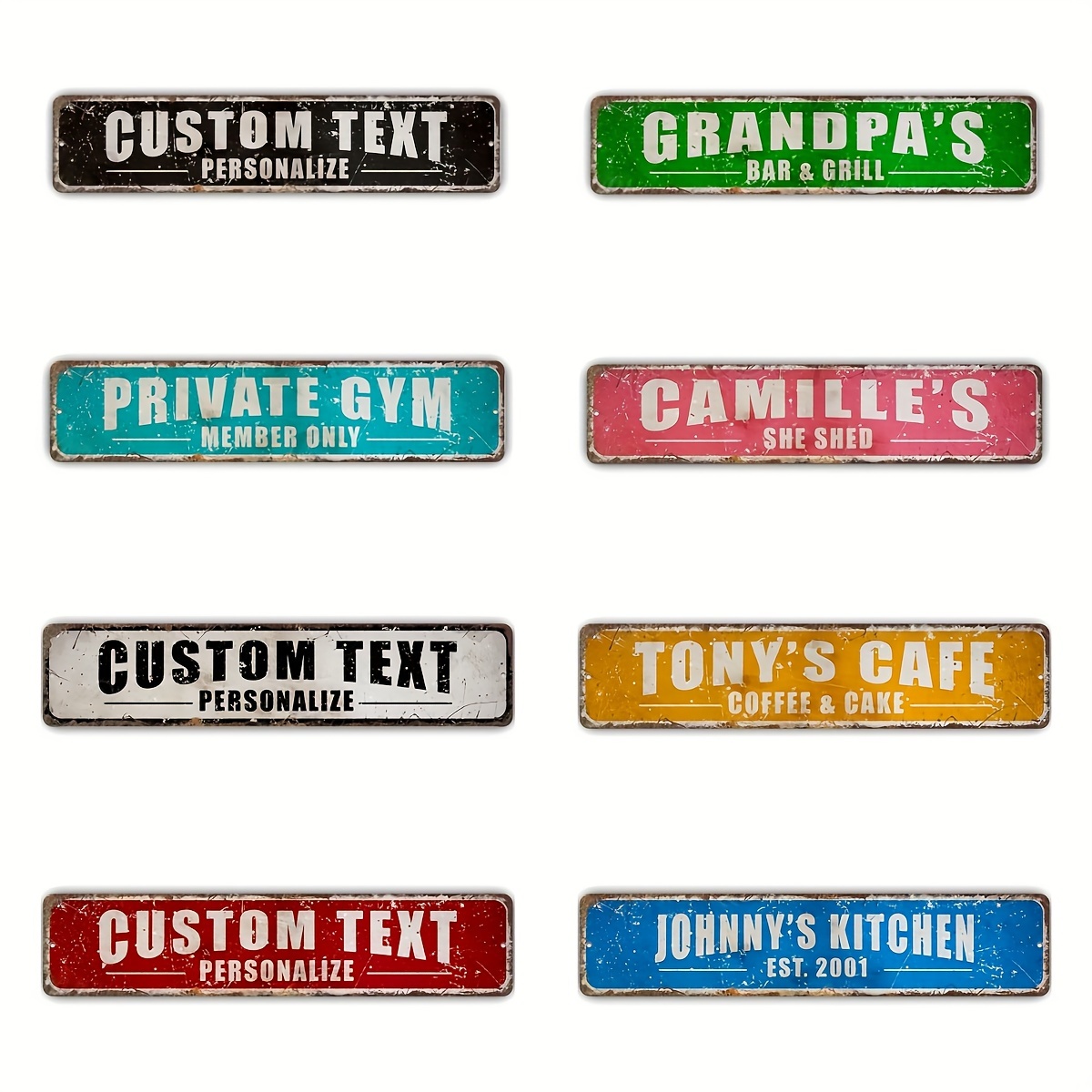 Personalized Custom Road Metal - Outdoor Furniture Metal ulasan dan harga