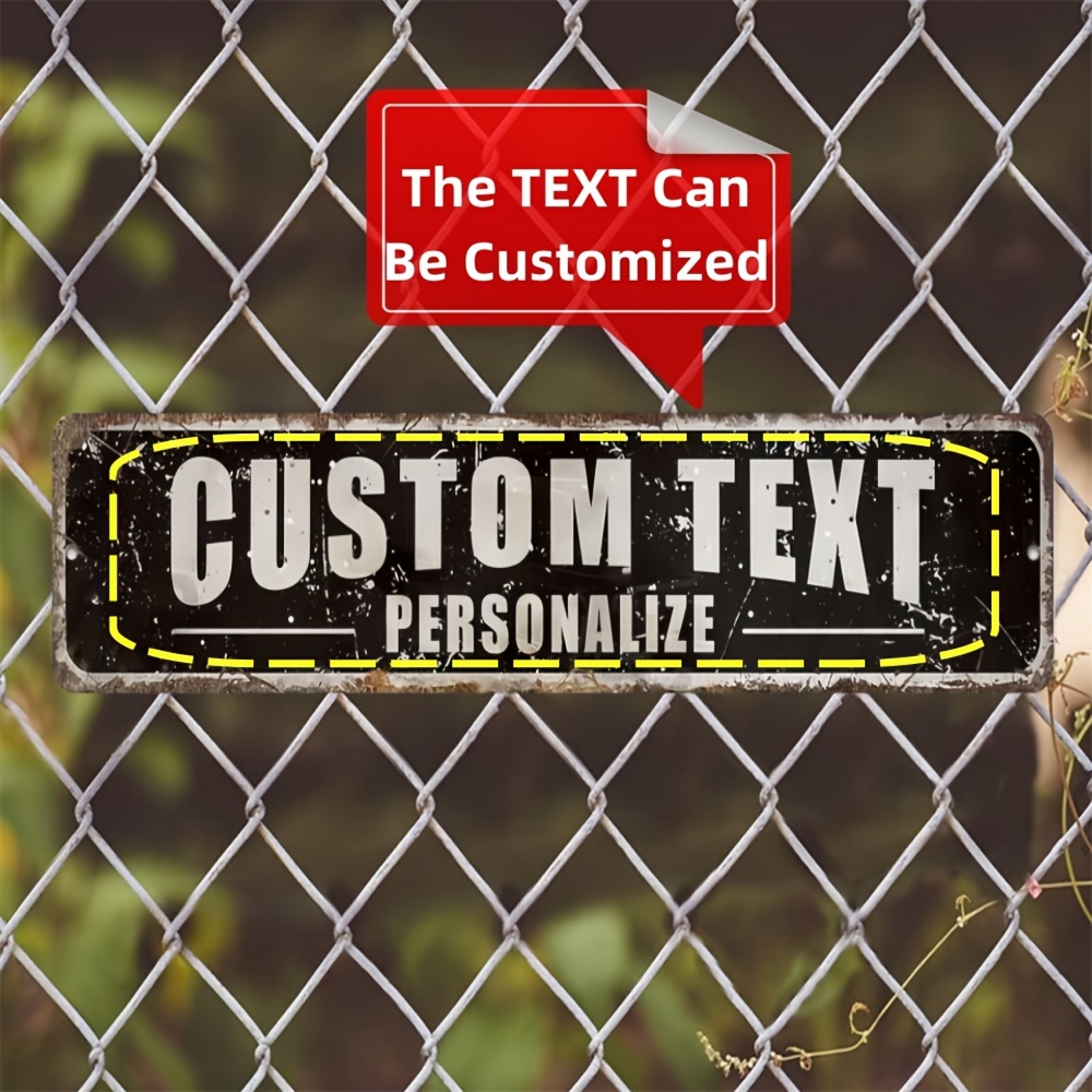 Personalized Custom Road Metal - Outdoor Furniture Metal ulasan dan harga