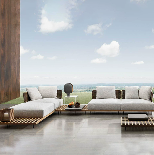 #qw-Outdoor Sofa Patio Villa T - Outdoor Furniture Teak Wood ulasan dan harga
