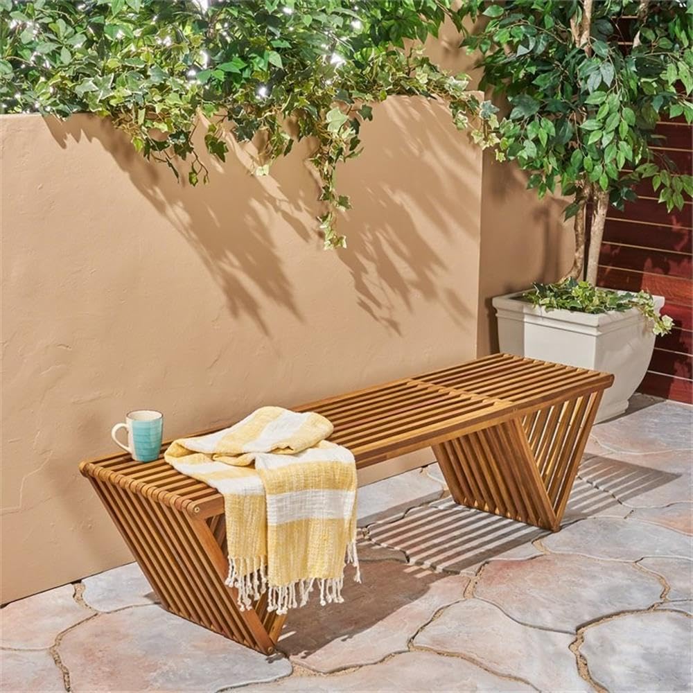Teak Finish Outdoor Acacia Woo - Outdoor Furniture Teak Wood ulasan dan harga